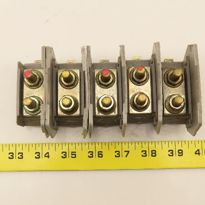 Entrelec 5143-M70/31FF High Current Rail Power Terminal 600V 200A Lot of 5