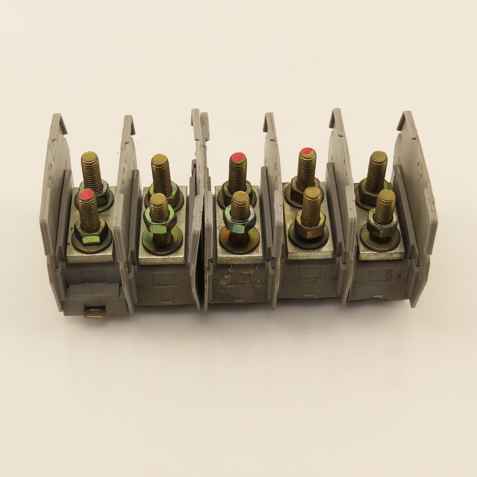Entrelec 5143-M70/31FF High Current Rail Power Terminal 600V 200A Lot of 5