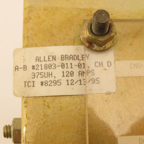 Allen Bradley 21803-011-01 Transformer 375uH 120A