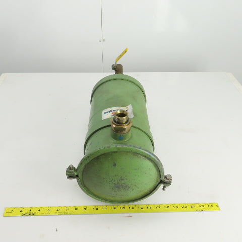 Hydraulic Filter Housing  1-1/4"NPT Inlet/Outlet 1/2"Npt Valve Outlet