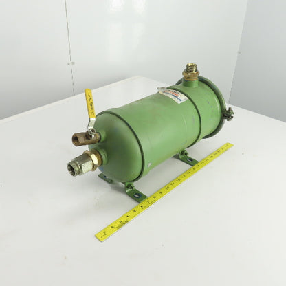 Hydraulic Filter Housing  1-1/4"NPT Inlet/Outlet 1/2"Npt Valve Outlet