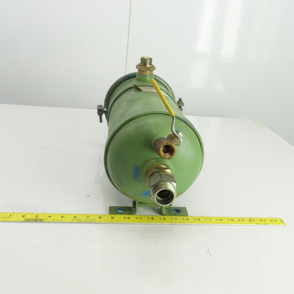 Hydraulic Filter Housing  1-1/4"NPT Inlet/Outlet 1/2"Npt Valve Outlet