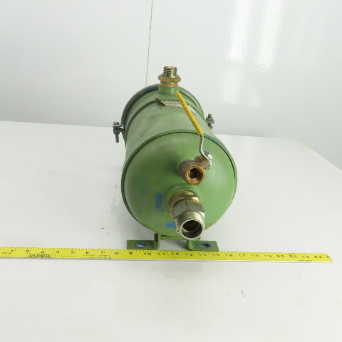 Hydraulic Filter Housing  1-1/4"NPT Inlet/Outlet 1/2"Npt Valve Outlet