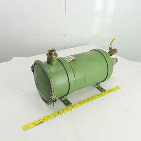 Hydraulic Filter Housing  1-1/4"NPT Inlet/Outlet 1/2"Npt Valve Outlet
