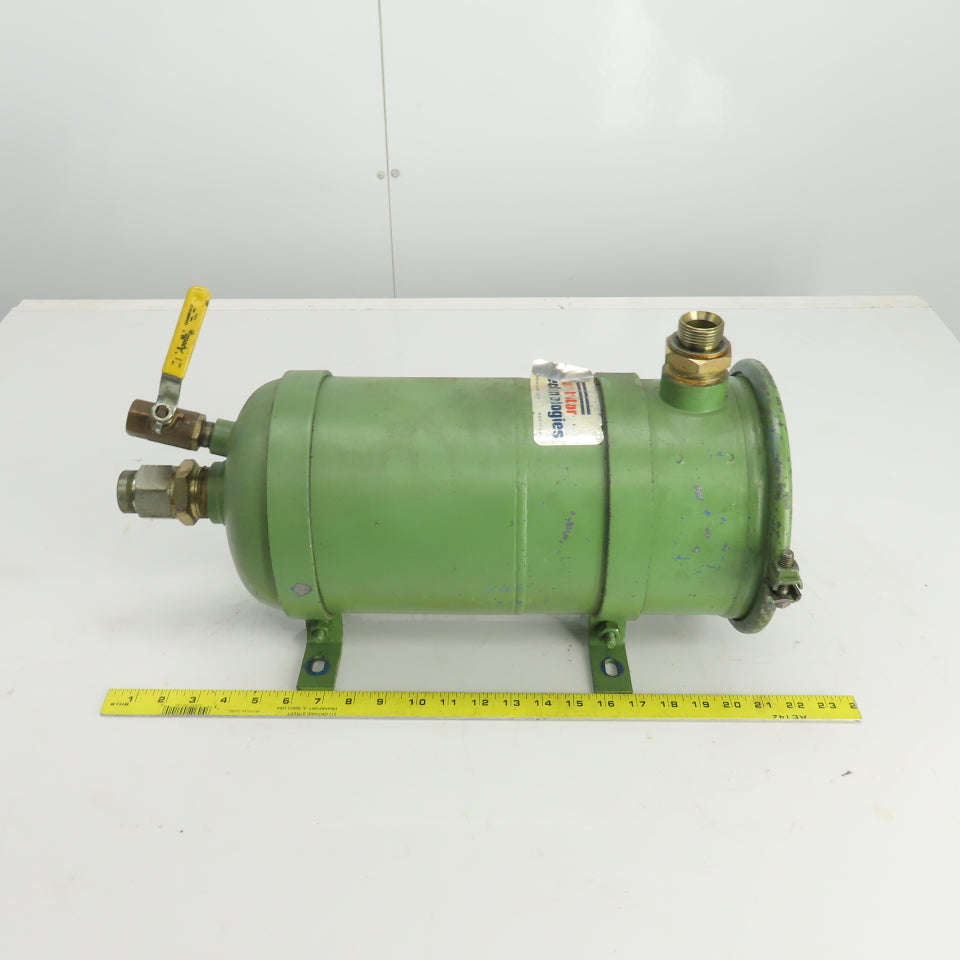 Hydraulic Filter Housing  1-1/4"NPT Inlet/Outlet 1/2"Npt Valve Outlet