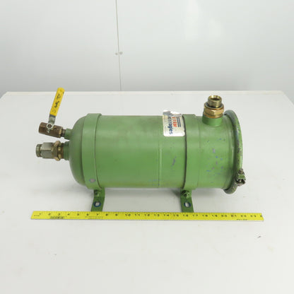 Hydraulic Filter Housing  1-1/4"NPT Inlet/Outlet 1/2"Npt Valve Outlet