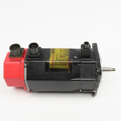 Fanuc A06B-0313-B174 127V 3Ph 8 Pole 3000RPM AC Servo Motor Brake