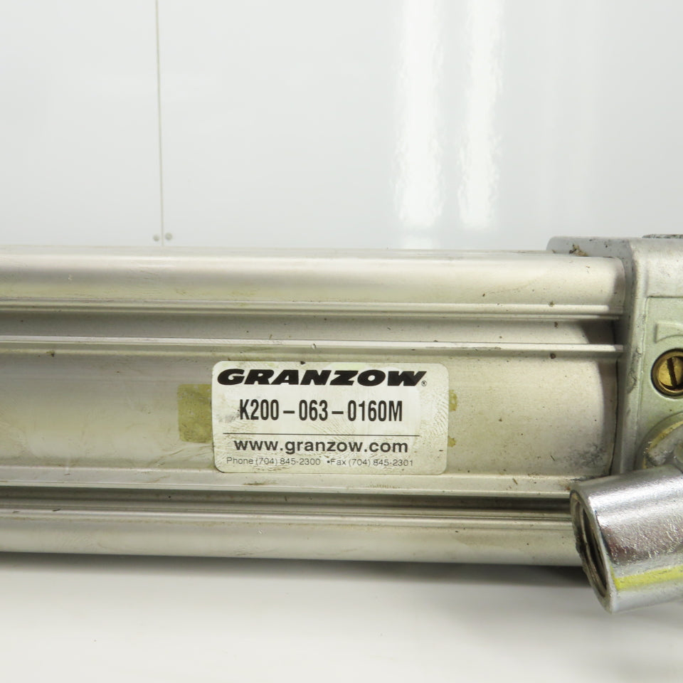 Granzow K200-063-0160M Pneumatic Cylinder 63mm Bore 160mm Stroke 20mm Rod