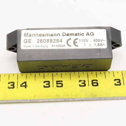 Dematic 26089284 Brake Control Relay 110-500VAC