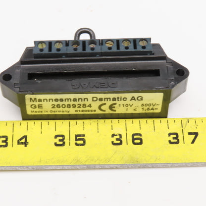Dematic 26089284 Brake Control Relay 110-500VAC