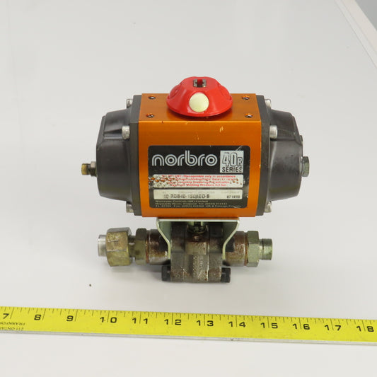 Norbro 40R Series 10-RDB40-1SD1E0-B Pneumatic Actuator