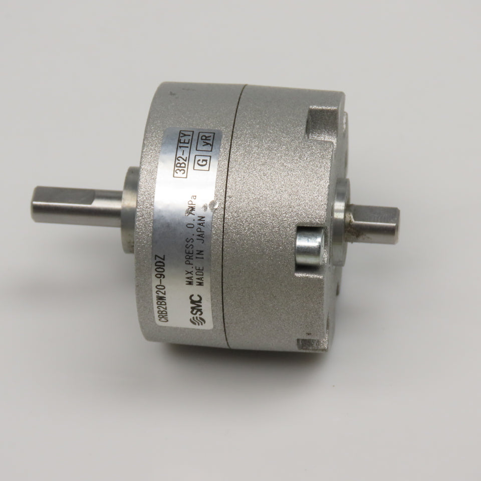 SMC CRB2BW20-90DZ 6mm Double Shaft Vane Pneumatic Type Rotary Actuator 90° Turn