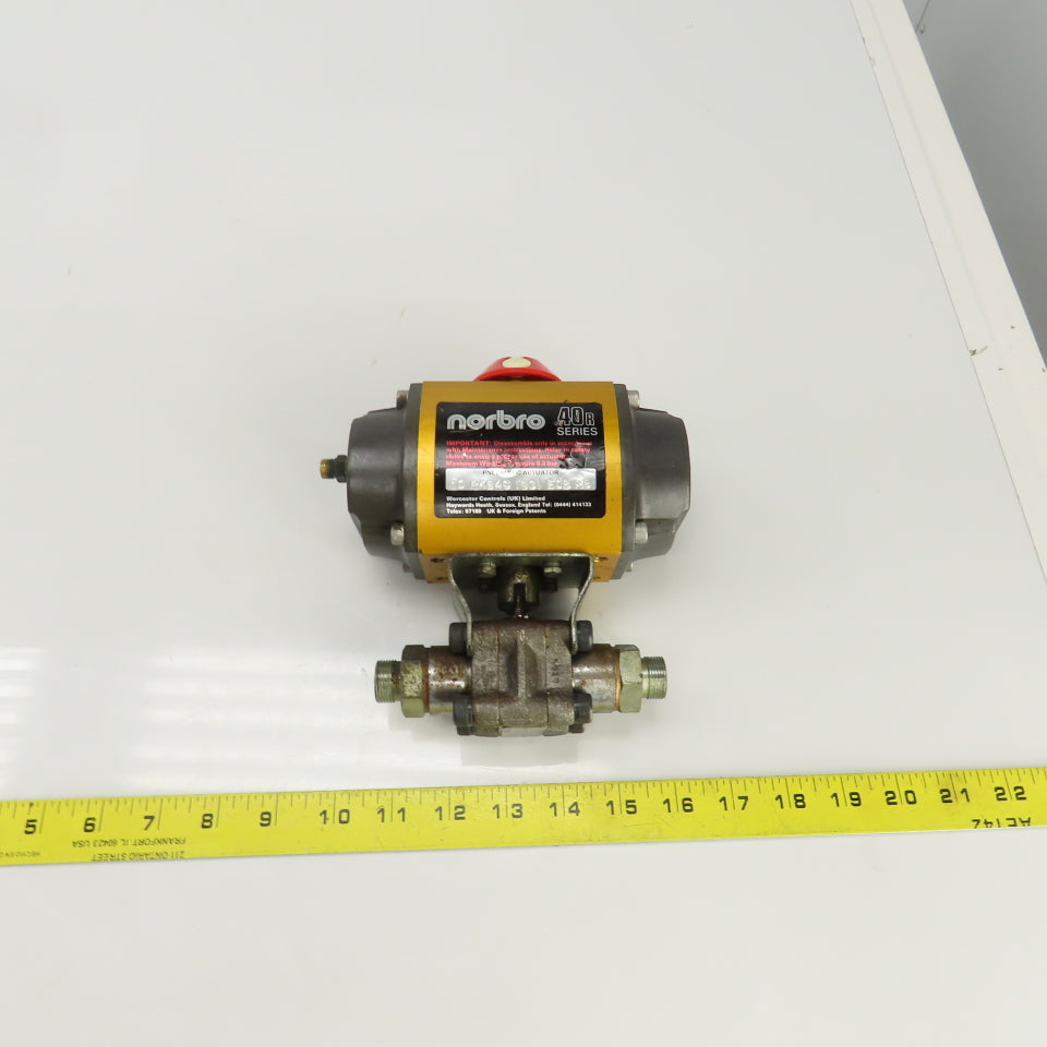Norbro 40R Ser. 10-RKB40-1SG1E0-B-RB Pneumatic Actuator