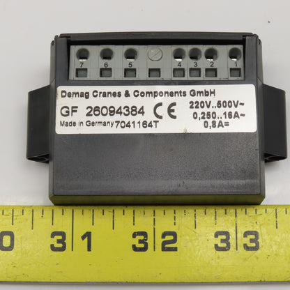 Demag 26094384 Brake Rectifier 220-500V