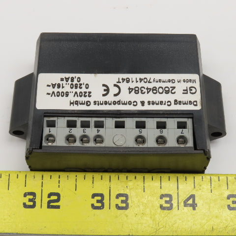Demag 26094384 Brake Rectifier 220-500V