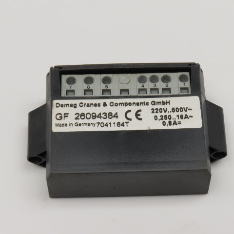 Demag 26094384 Brake Rectifier 220-500V