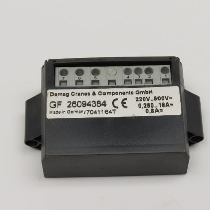 Demag 26094384 Brake Rectifier 220-500V