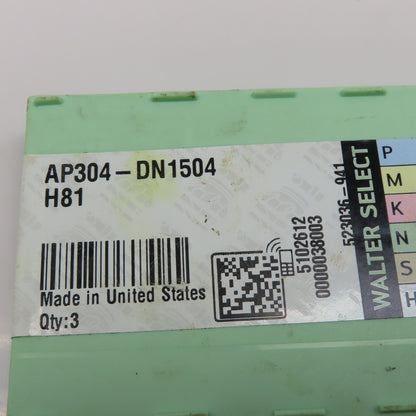 Walter AP304-DN1504 Rhombic Shim Lot Of 2