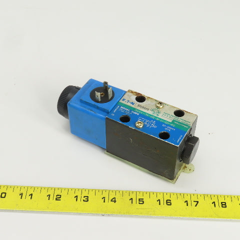 Eaton DG4V-3S-6B-M-U-B5-60 4/2 Position Solenoid Hydraulic Valve 120V 5000 PSI