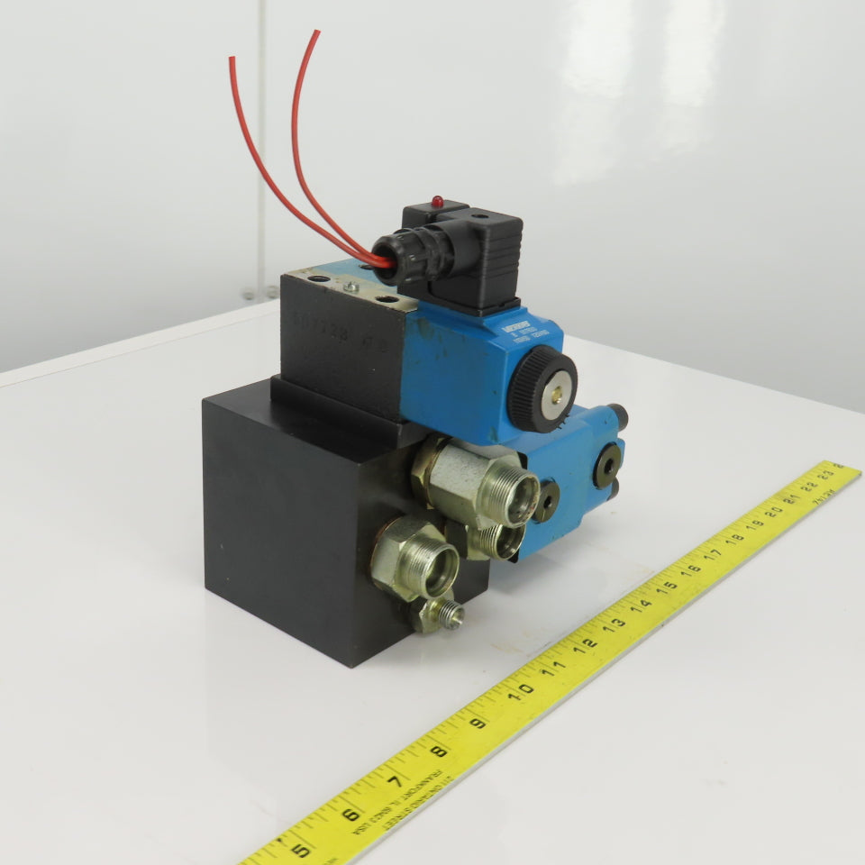 Vickers DG4V-3-0A-M-U-B6-60 4/2 Position Solenoid Hydraulic Valve 120V 5000PSI