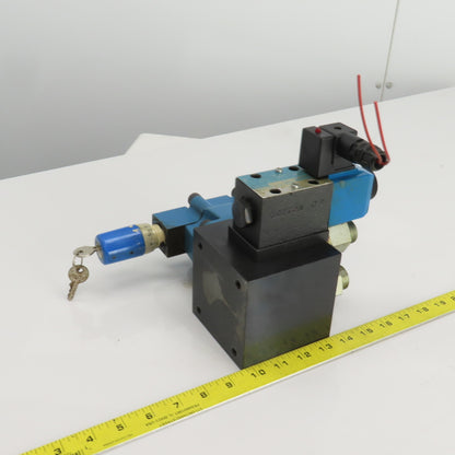 Vickers DG4V-3-0A-M-U-B6-60 4/2 Position Solenoid Hydraulic Valve 120V 5000PSI