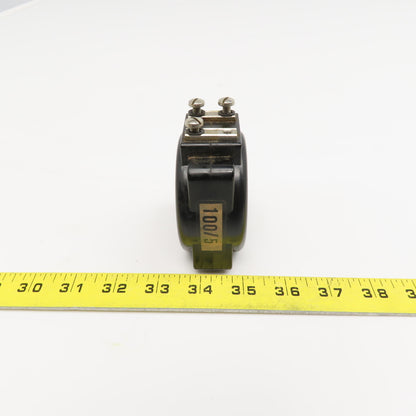Faget Model 320 UTD 50Hz 0.5/3kV 10VA 100/5A Pri Winding 1 Current Transformer