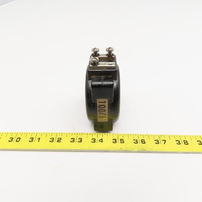Faget Model 320 UTD 50Hz 0.5/3kV 10VA 100/5A Pri Winding 1 Current Transformer