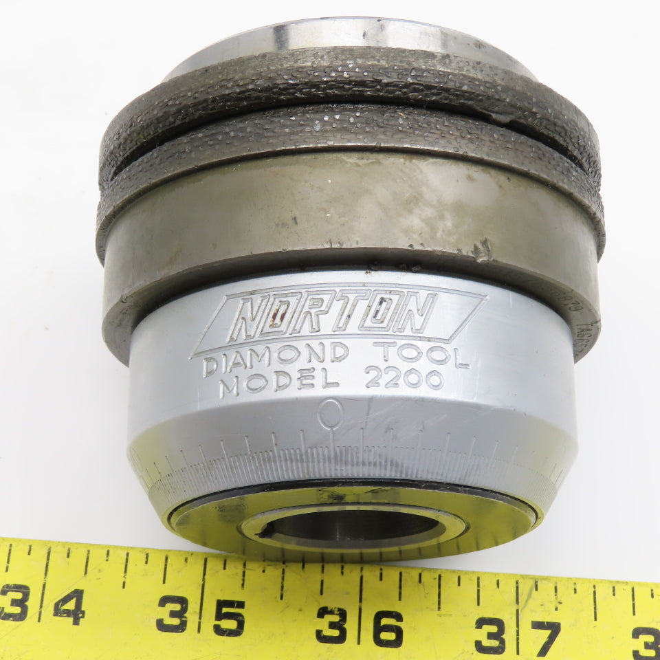 Norton Model 2200 Rotary Diamond Dressing Tool 1" Bore