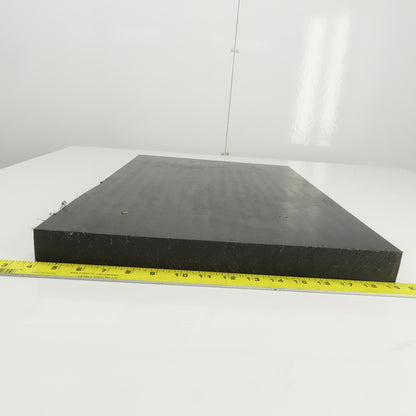 23" L x 15-1/2" W x 1-1/2" UHMW Polyethylene Sheet