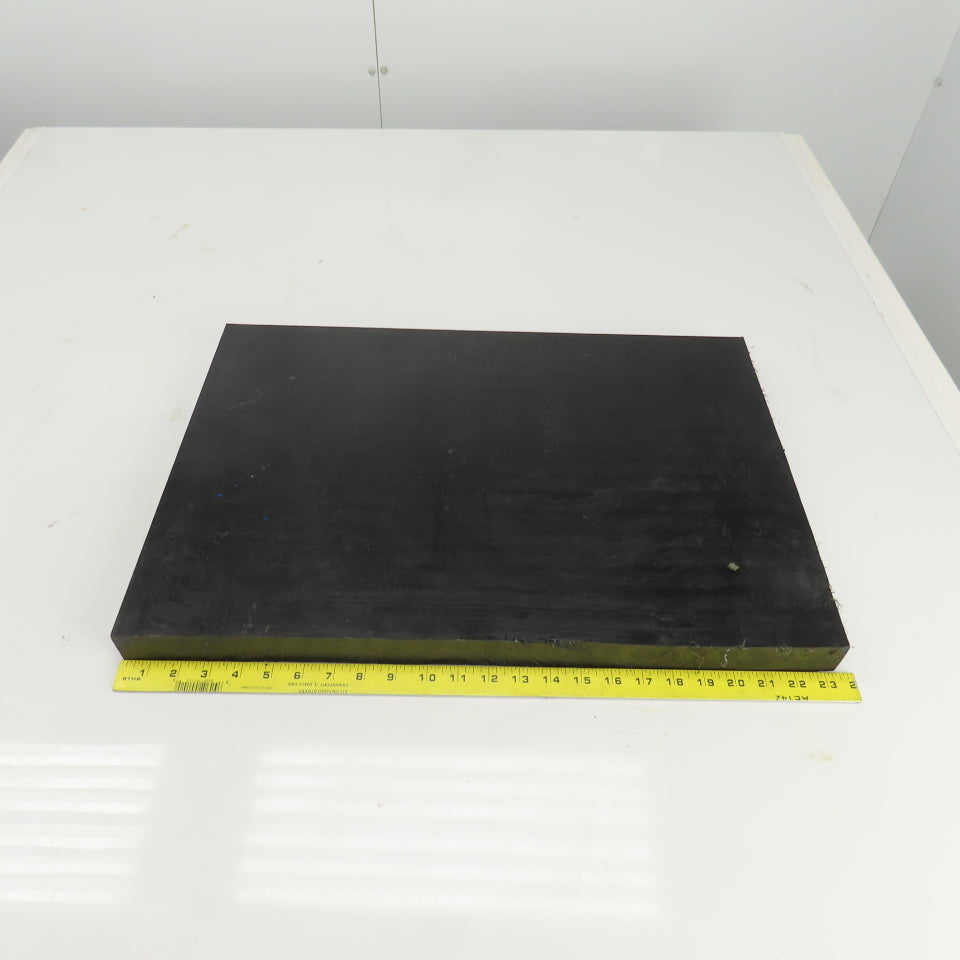 23" L x 15-1/2" W x 1-1/2" UHMW Polyethylene Sheet
