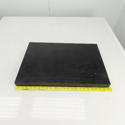 23" L x 15-1/2" W x 1-1/2" UHMW Polyethylene Sheet