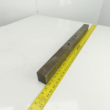 30" x 2-1/2" x 2" Steel Machining Setup Jig Bar