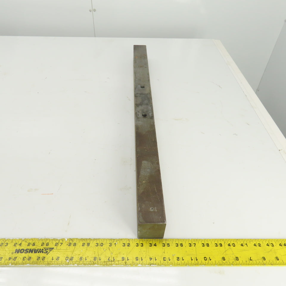 30" x 2-1/2" x 2" Steel Machining Setup Jig Bar