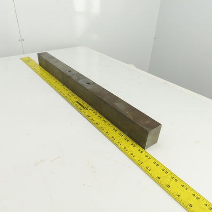 30" x 2-1/2" x 2" Steel Machining Setup Jig Bar
