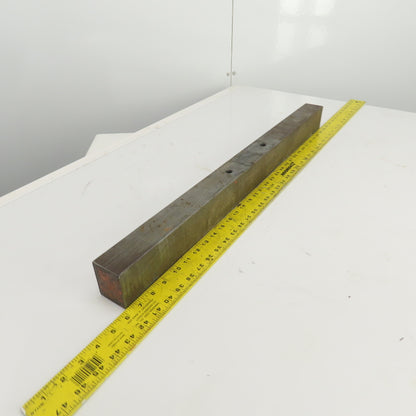 30" x 2-1/2" x 2" Steel Machining Setup Jig Bar