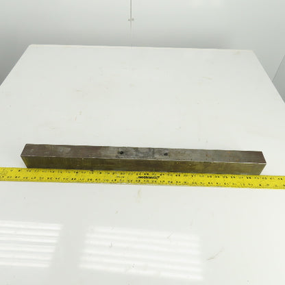30" x 2-1/2" x 2" Steel Machining Setup Jig Bar