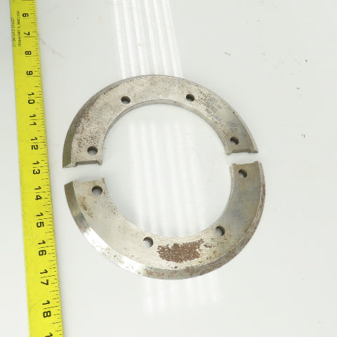 NG Heat Treat G-593 Split Ring Shear Slitter Blade 5-1/4" ID x 8-1/4" OD x 3/8"H