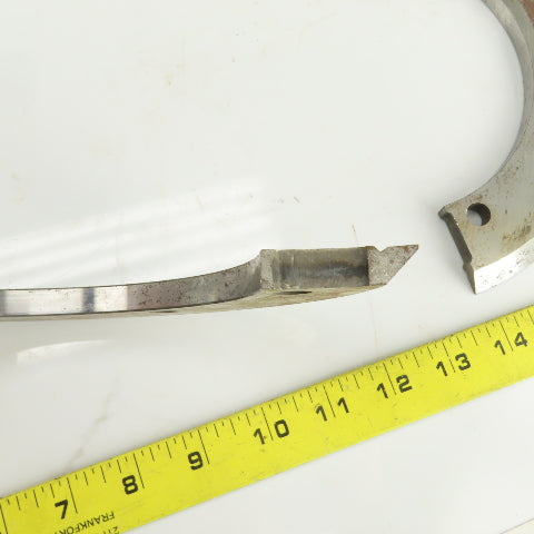 NG Heat Treat G-593 Split Ring Shear Slitter Blade 5-1/4" ID x 8-1/4" OD x 3/8"H