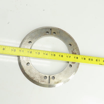 NG Heat Treat G-593 Split Ring Shear Slitter Blade 5-1/4" ID x 8-1/4" OD x 3/8"H