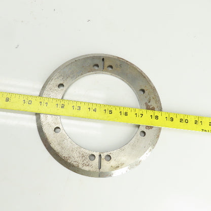 NG Heat Treat G-593 Split Ring Shear Slitter Blade 5-1/4" ID x 8-1/4" OD x 3/8"H