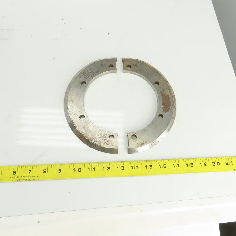 NG Heat Treat G-593 Split Ring Shear Slitter Blade 5-1/4" ID x 8-1/4" OD x 3/8"H