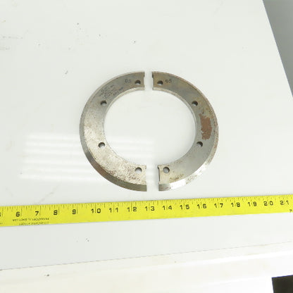 NG Heat Treat G-593 Split Ring Shear Slitter Blade 5-1/4" ID x 8-1/4" OD x 3/8"H