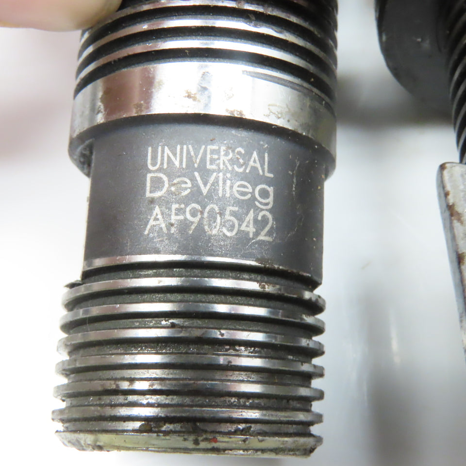 Universal DeVlieg AF90542 Acrua Flex ACME Automotive Shank Collet Chuck Lot Of 4
