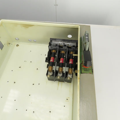 Hoffman A-30SA2208LP Enclosure W/Allen Bradley Disconnect 1494V-DS30 30A 600VAC