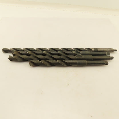 Misc. Lot Drill Bits 2MT Tapered High Speed Steel 47/64" & 55/64" Lot of 4