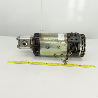 Iskra 97020-10400 48V DC Motor W/Haldex Hydraulic Pump MCF 97071-00300