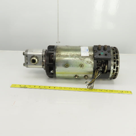 Iskra 97020-10400 48V DC Motor W/Haldex Hydraulic Pump MCF 97071-00300