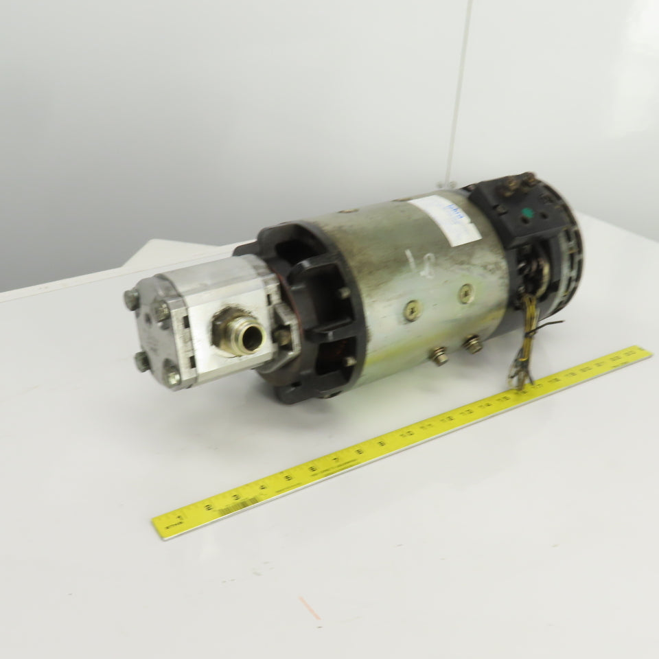 Iskra 97020-10400 48V DC Motor W/Haldex Hydraulic Pump MCF 97071-00300