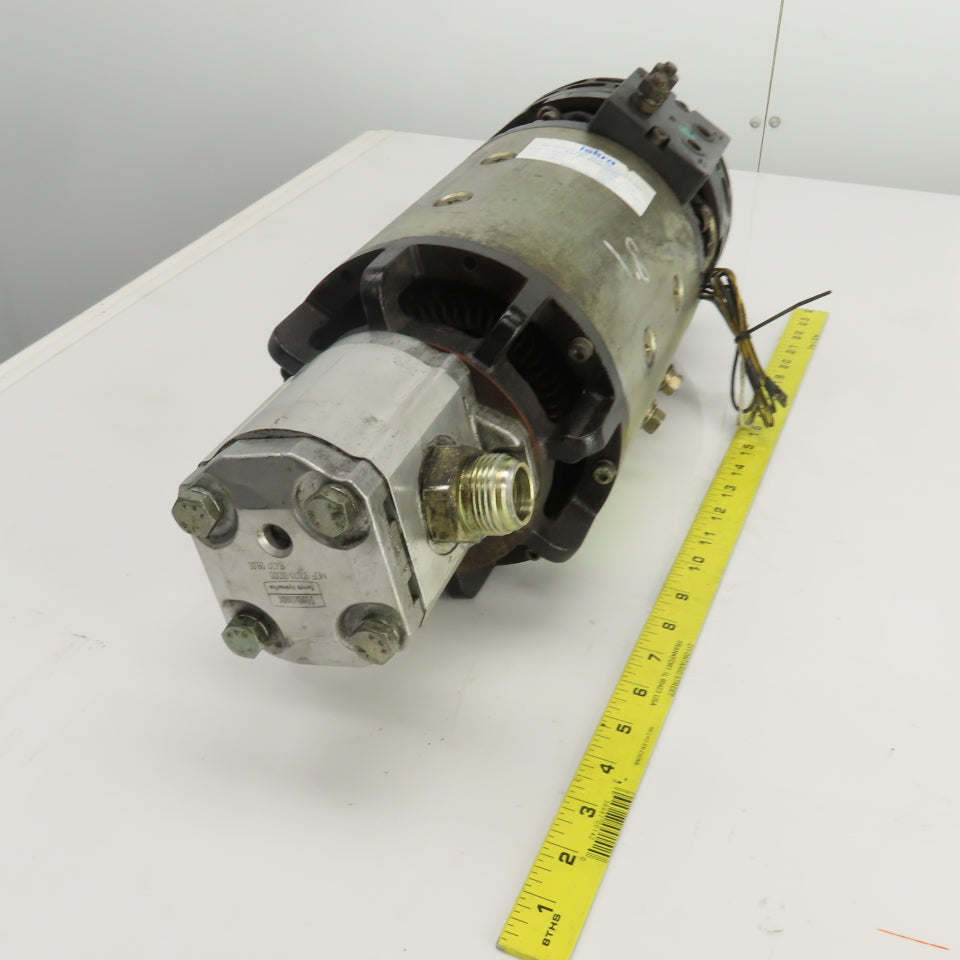 Iskra 97020-10400 48V DC Motor W/Haldex Hydraulic Pump MCF 97071-00300