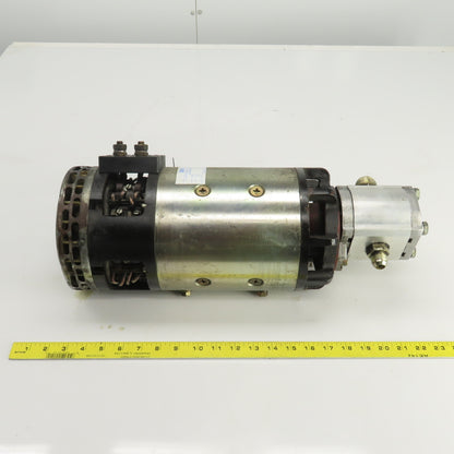 Iskra 97020-10400 48V DC Motor W/Haldex Hydraulic Pump MCF 97071-00300